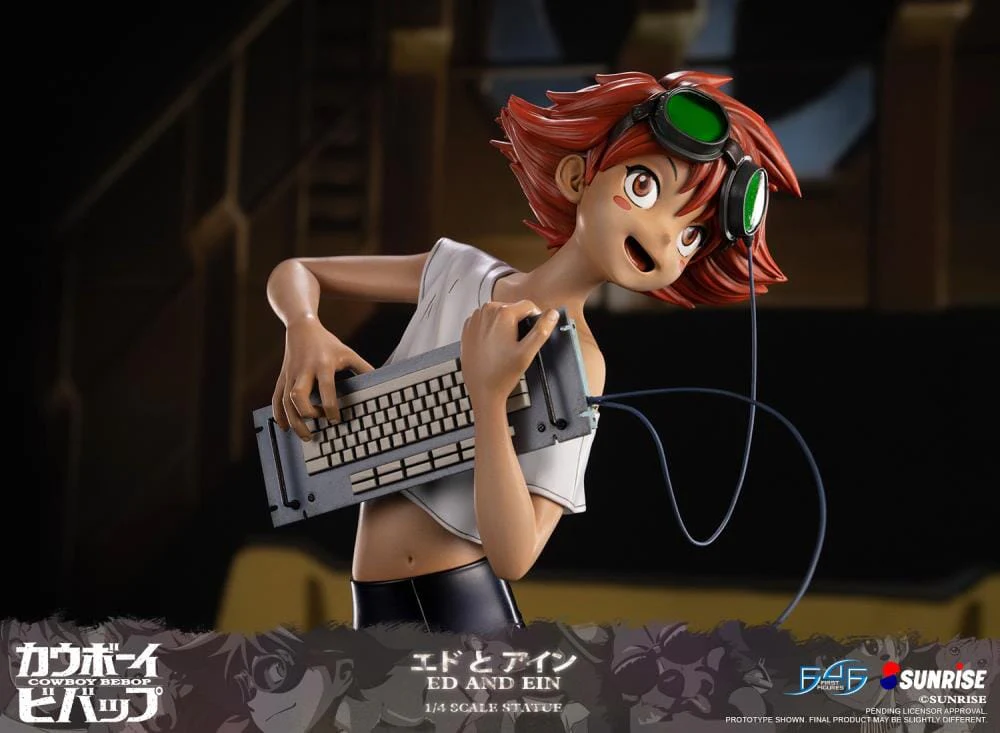 Cowboy Bebop Ed and Ein 1/4 Scale Statue - Image 19