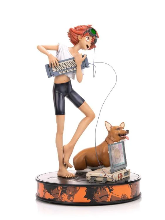 Cowboy Bebop Ed and Ein 1/4 Scale Statue - Image 2