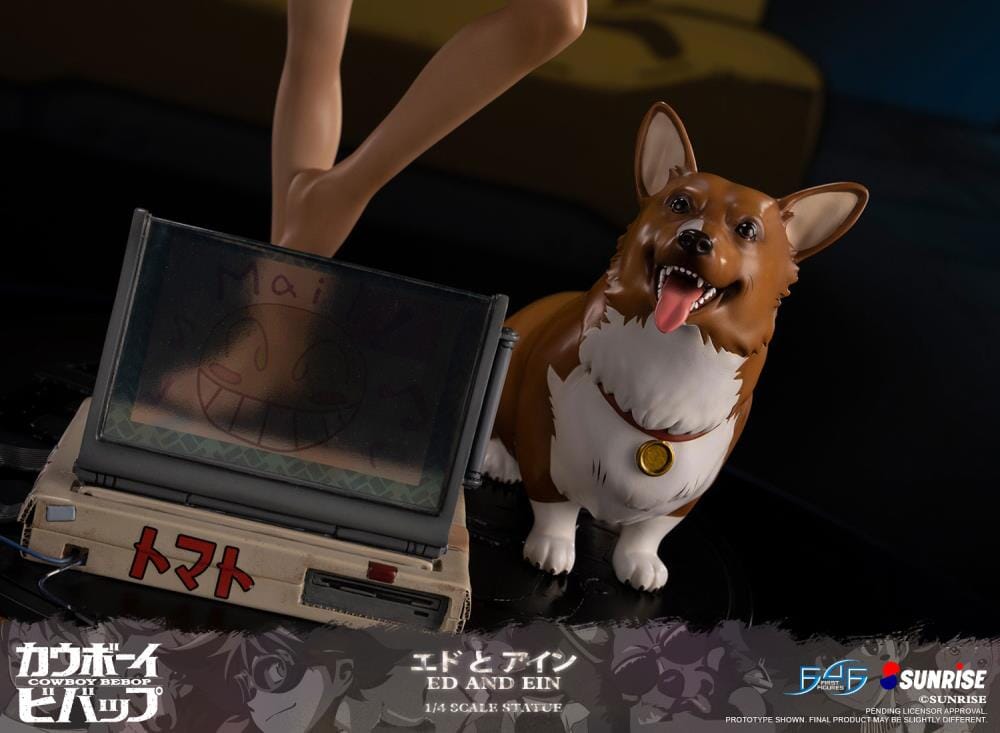 Cowboy Bebop Ed and Ein 1/4 Scale Statue - Image 20