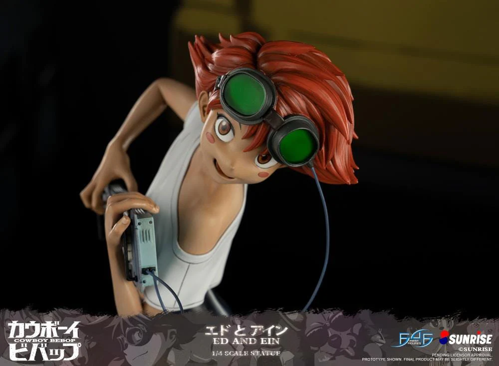 Cowboy Bebop Ed and Ein 1/4 Scale Statue - Image 23
