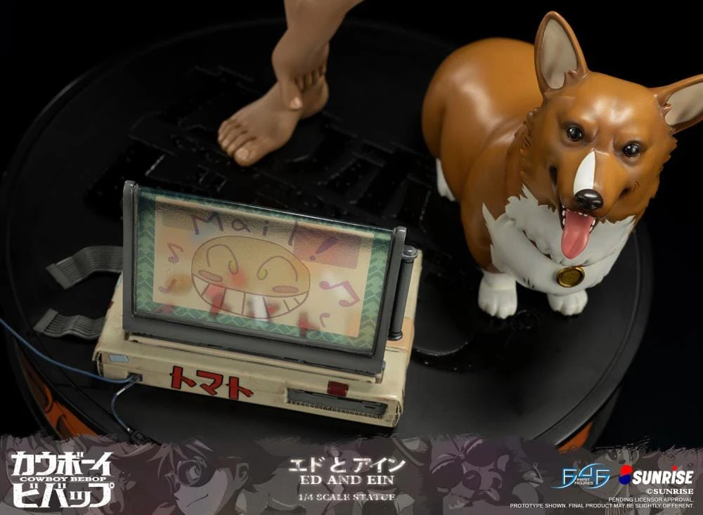 Cowboy Bebop Ed and Ein 1/4 Scale Statue - Image 24