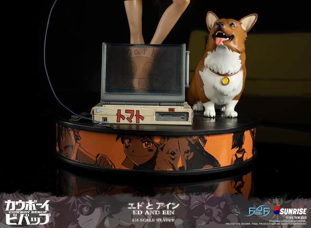 Cowboy Bebop Ed and Ein 1/4 Scale Statue - Image 25