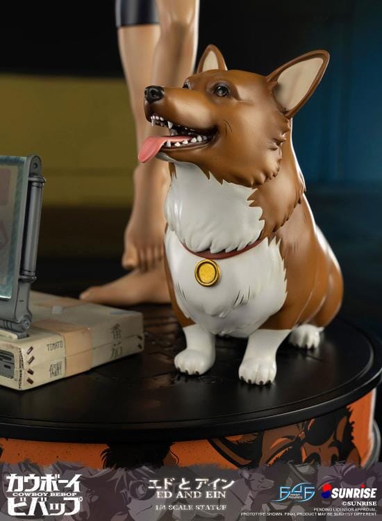 Cowboy Bebop Ed and Ein 1/4 Scale Statue - Image 29