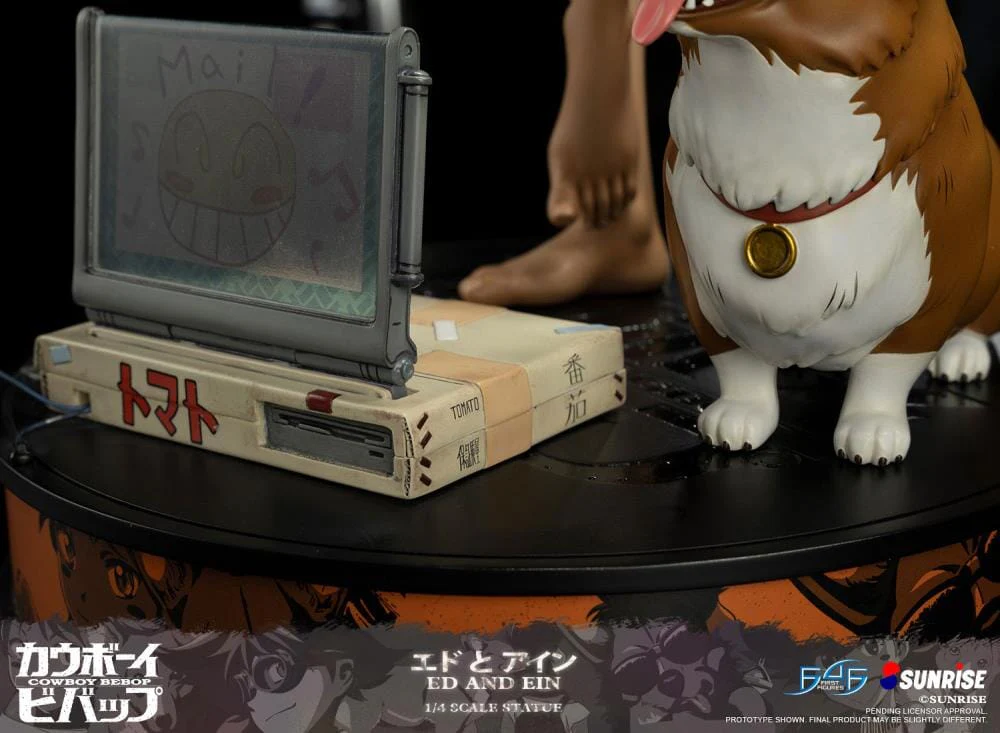 Cowboy Bebop Ed and Ein 1/4 Scale Statue - Image 30