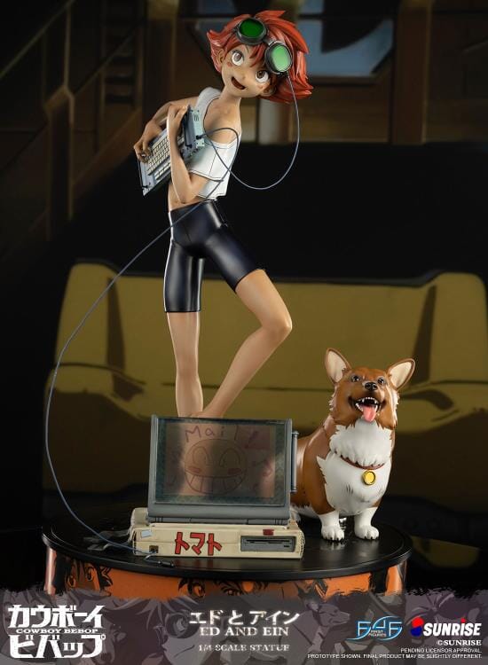 Cowboy Bebop Ed and Ein 1/4 Scale Statue - Image 31