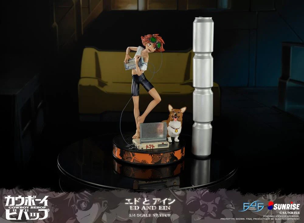 Cowboy Bebop Ed and Ein 1/4 Scale Statue - Image 32