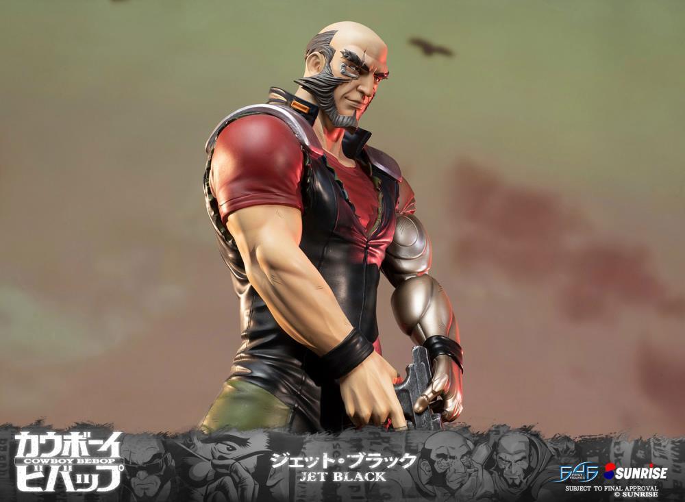 Cowboy Bebop Jet Black Statue - Image 8