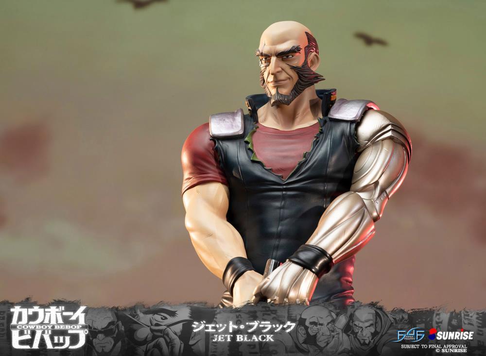 Cowboy Bebop Jet Black Statue - Image 9