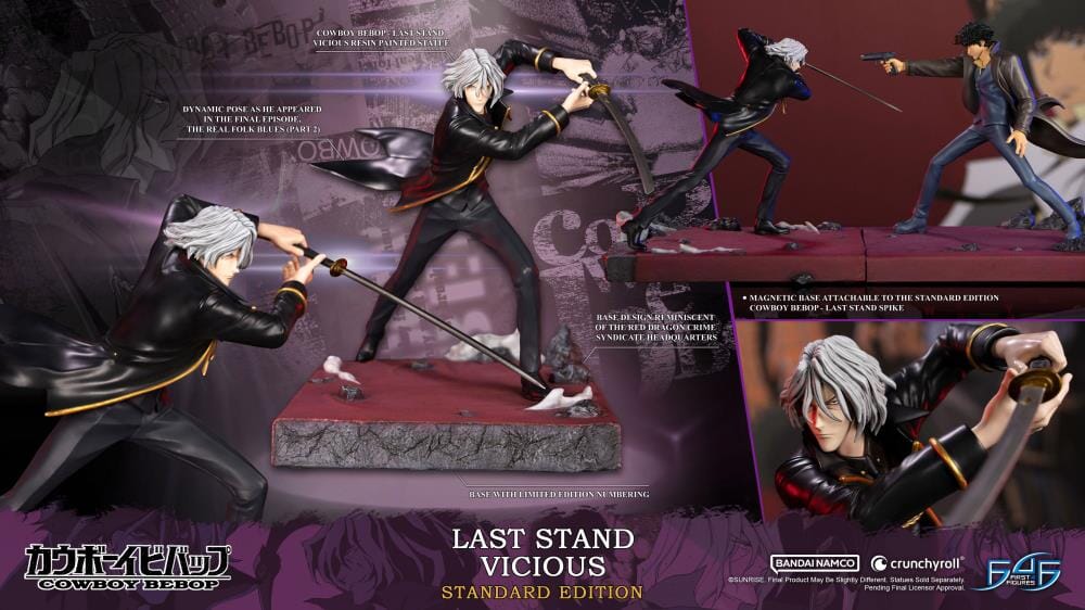 Cowboy Bepop Last Stand Vicious (Standard Edition) Statue - Image 2