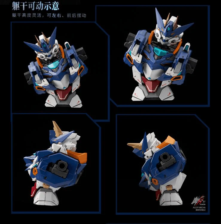 Crystal Envoy No. 2 Mecha Wolf Warrior (Mega Mode) 1/72 Scale Figure - Image 24