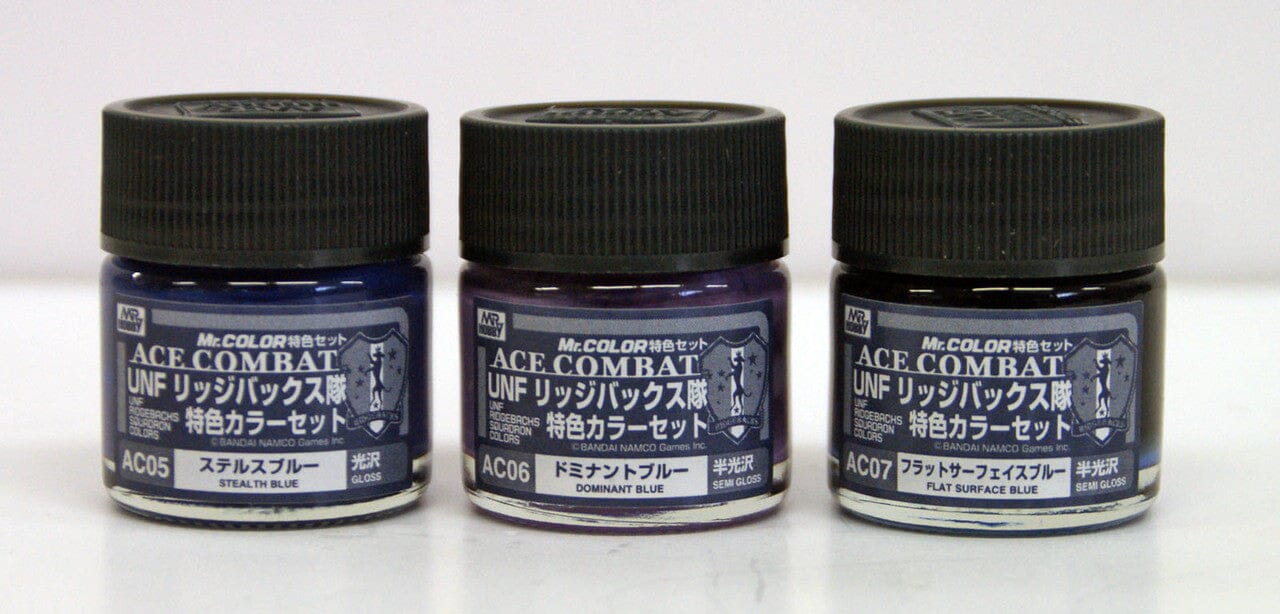CS669 Mr Color Ace Combat UNF Ridgebacks Squadron Colors Set - Image 2