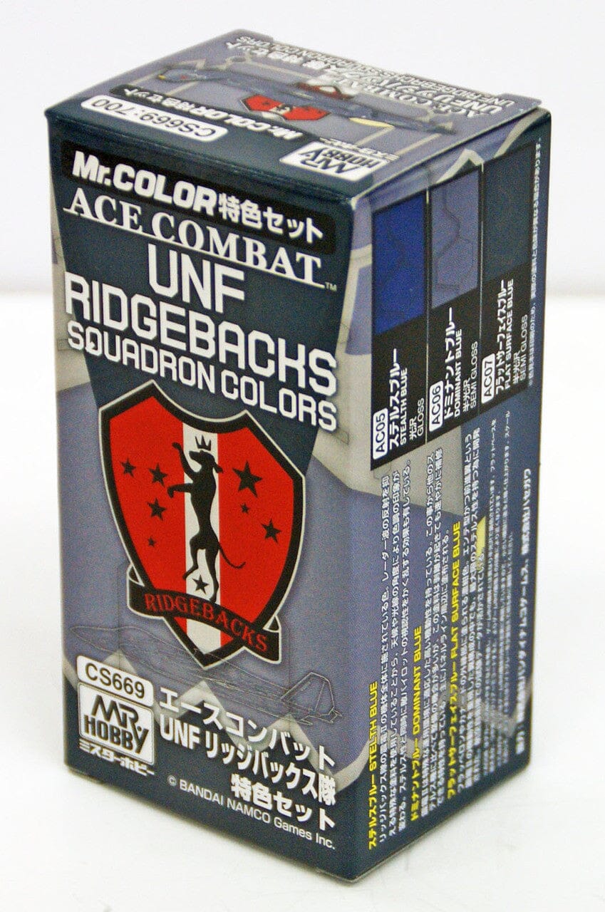 CS669 Mr Color Ace Combat UNF Ridgebacks Squadron Colors Set - Image 5