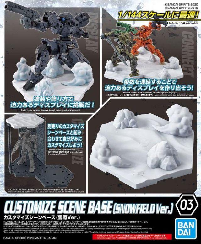 30 Minutes Missions #03 Customize Scene Base (Snowfield Ver.) Model Kit - Image 2