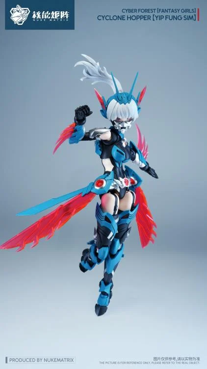 Cyber Forest Fantasy Girls Cyclone Hopper Yip Fung Sim 1/12 Scale Model Kit (With Bonus) - Image 11
