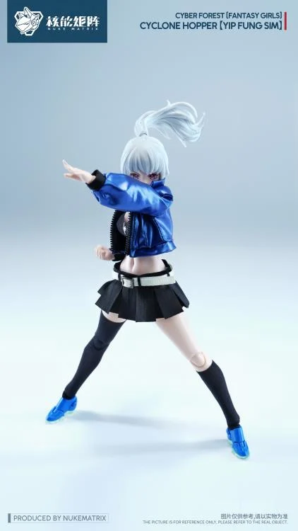 Cyber Forest Fantasy Girls Cyclone Hopper Yip Fung Sim 1/12 Scale Model Kit (With Bonus) - Image 16