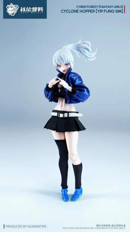 Cyber Forest Fantasy Girls Cyclone Hopper Yip Fung Sim 1/12 Scale Model Kit (With Bonus) - Image 17