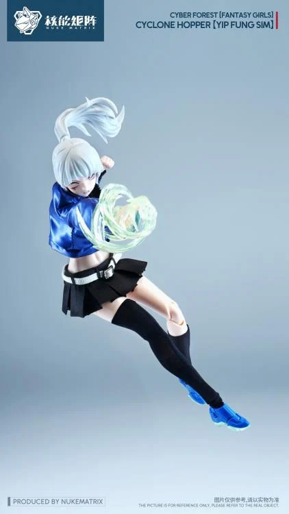 Cyber Forest Fantasy Girls Cyclone Hopper Yip Fung Sim 1/12 Scale Model Kit (With Bonus) - Image 18