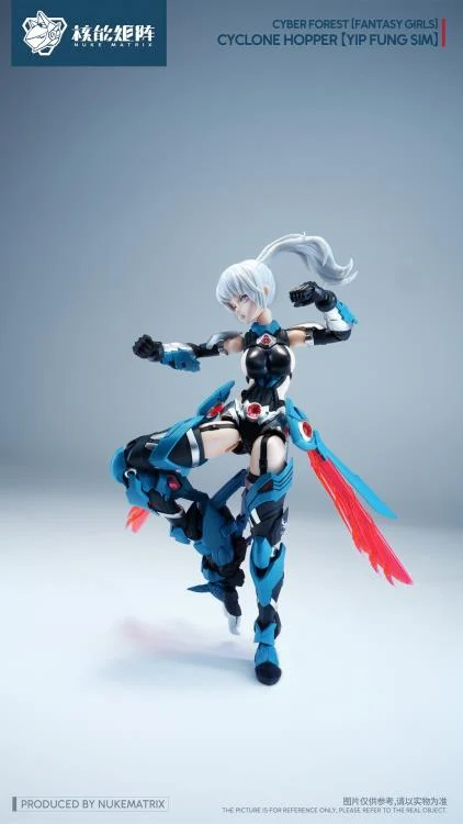 Cyber Forest Fantasy Girls Cyclone Hopper Yip Fung Sim 1/12 Scale Model Kit (With Bonus) - Image 9