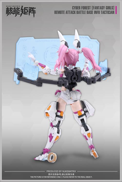 Cyber Forest Fantasy Girls Remote Attack Battle Base Info Tactician Model Kit - Image 10