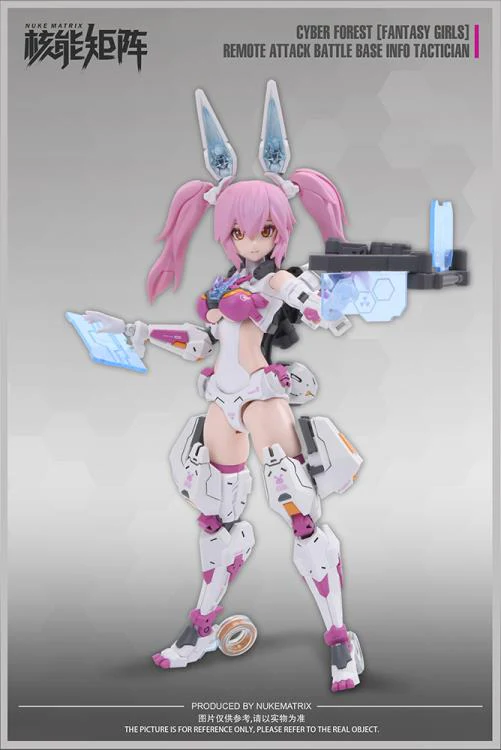 Cyber Forest Fantasy Girls Remote Attack Battle Base Info Tactician Model Kit - Image 4
