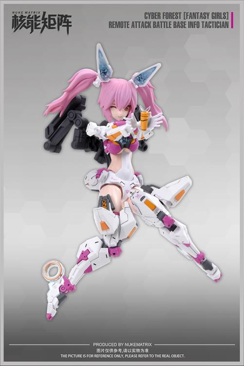 Cyber Forest Fantasy Girls Remote Attack Battle Base Info Tactician Model Kit - Image 5