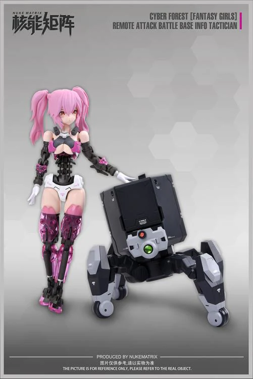 Cyber Forest Fantasy Girls Remote Attack Battle Base Info Tactician Model Kit - Image 8