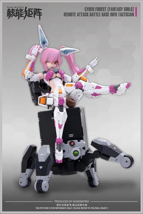 Cyber Forest Fantasy Girls Remote Attack Battle Base Info Tactician Model Kit - Image 9