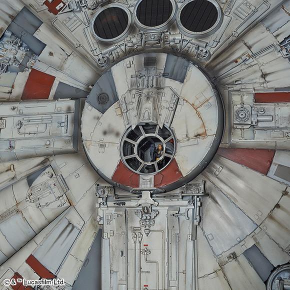 Damaged box BANDAI STAR WARS KIT PG 1/72 MILLENNIUM FALCON - Image 12