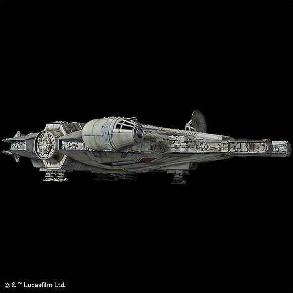 Damaged box BANDAI STAR WARS KIT PG 1/72 MILLENNIUM FALCON - Image 16