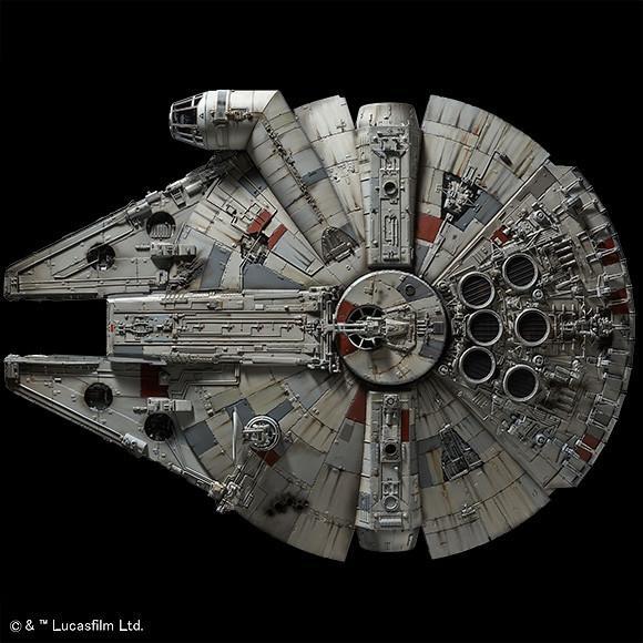 Damaged box BANDAI STAR WARS KIT PG 1/72 MILLENNIUM FALCON - Image 17