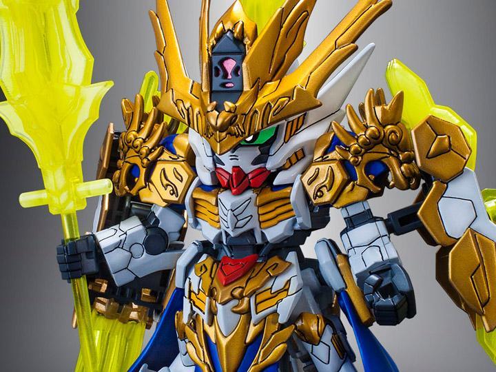 Damaged box of Gundam SD Sangoku Soketsuden #10 Ma Chao Gundam Barbatos Model Kit - Image 3