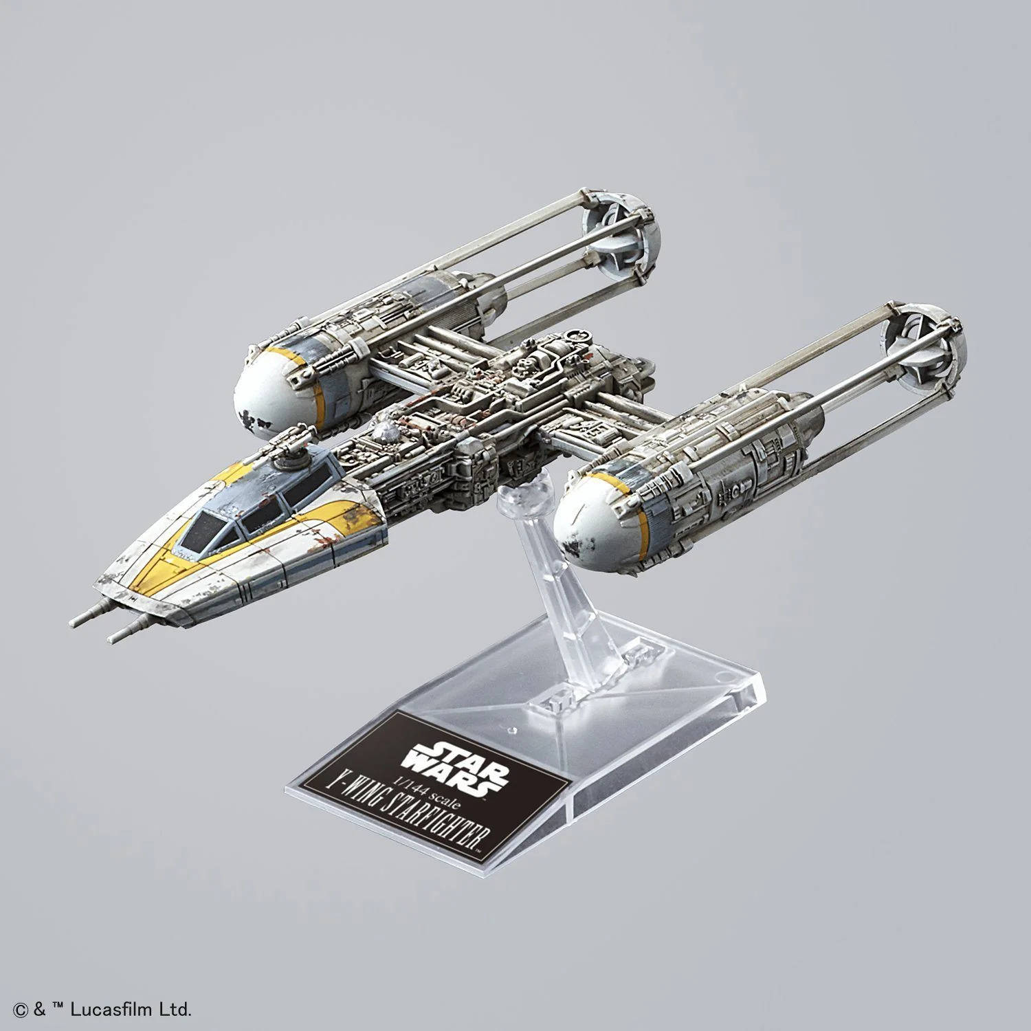 Damaged box X-Wing & Y-Wing Starfighter "Star Wars", Bandai Star Wars 1/144 - Image 15