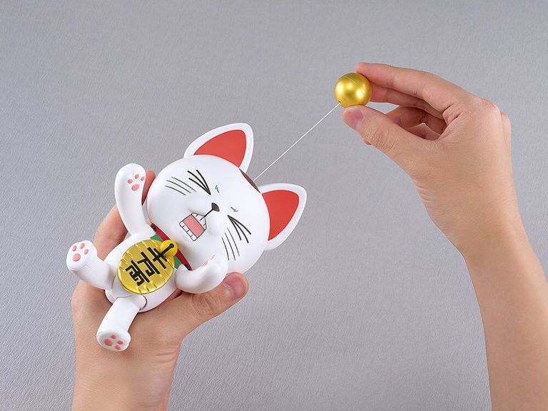 Dandadan PLAMAX Turbo Granny (Beckoning Cat) Model Kit - Image 9