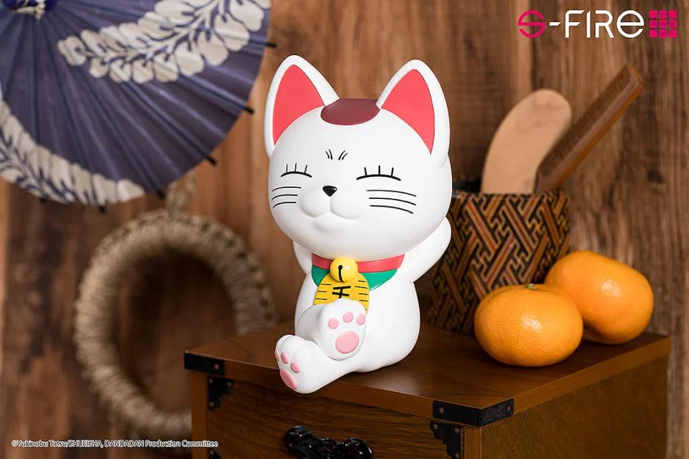 Dandadan S-Fire Turbo Granny (Beckoning Cat Ver.) Piggy Bank Figure - Image 9