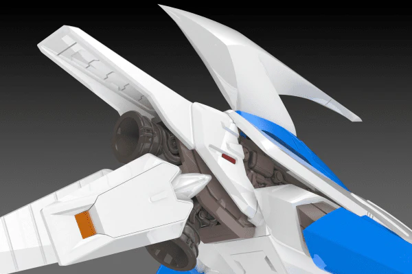 Darius 3F-1B Silver Hawk Space Fighter (2P Color) 1/144 Scale Model Kit - Image 6