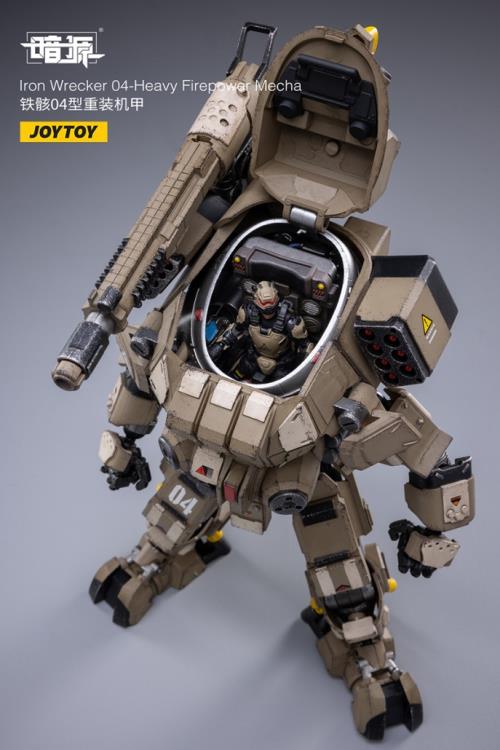 Dark Source Iron Wrecker 04 Heavy Firepower 1/25 Scale Mecha Figure Set - Image 10