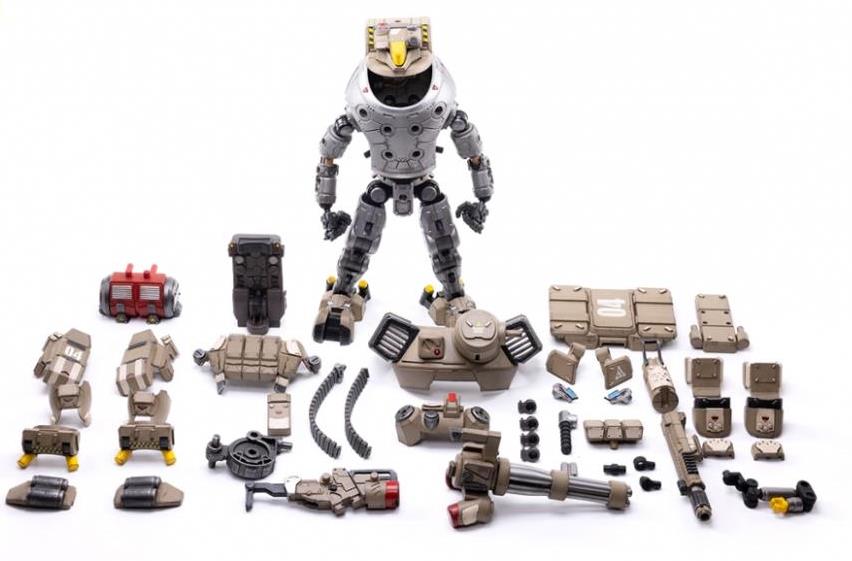 Dark Source Iron Wrecker 04 Heavy Firepower 1/25 Scale Mecha Figure Set - Image 15