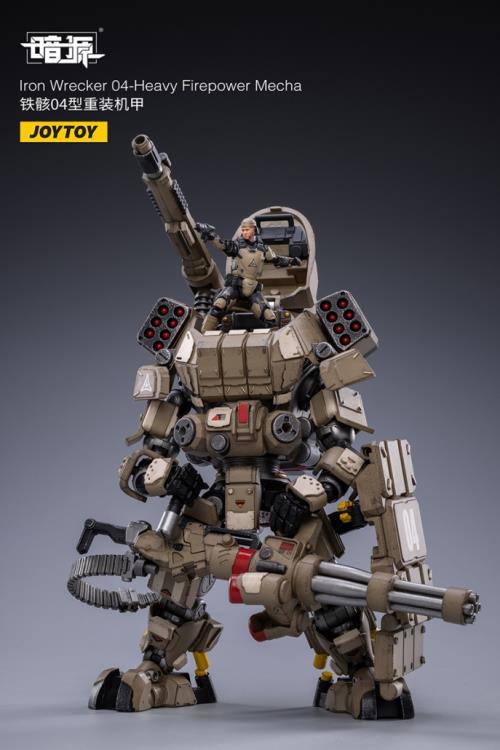 Dark Source Iron Wrecker 04 Heavy Firepower 1/25 Scale Mecha Figure Set - Image 2