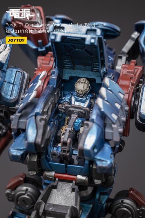 Dark Source Purge 01 Combination Warfare Mecha (Blue Ver.) 1/25 Scale Figure - Image 11