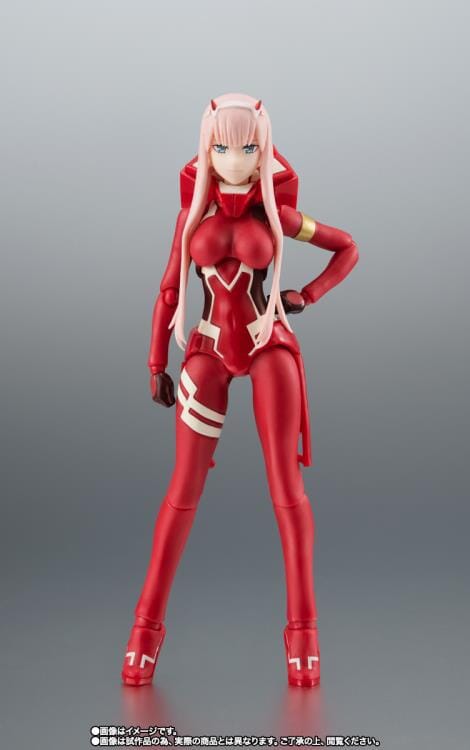 Darling in the Franxx S.H.Figuarts x Robot Spirits Zero Two & Strelizia (5th Anniversary) Set - Image 8
