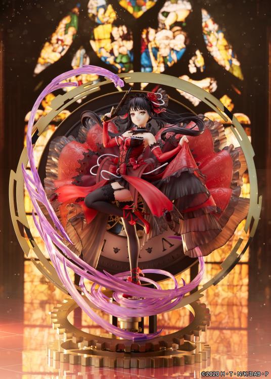 Date A Bullet Kurumi Tokisaki (Pigeon Blood Ruby Dress Ver.) 1/7 Scale Shibuya Scramble Figure - Image 2