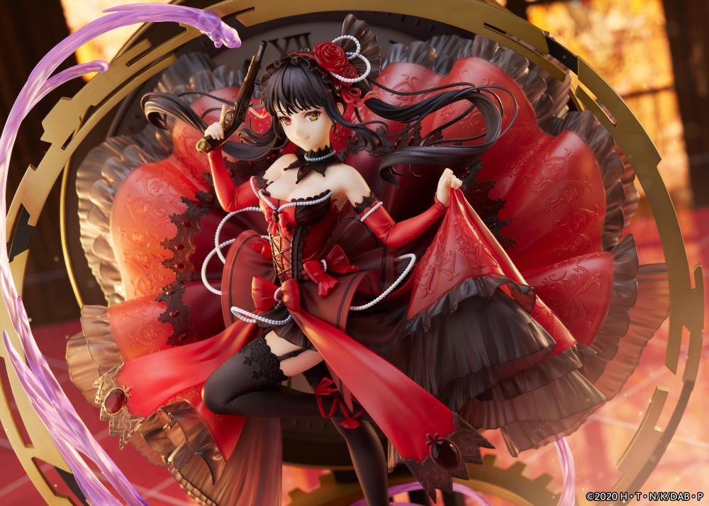 Date A Bullet Kurumi Tokisaki (Pigeon Blood Ruby Dress Ver.) 1/7 Scale Shibuya Scramble Figure - Image 4