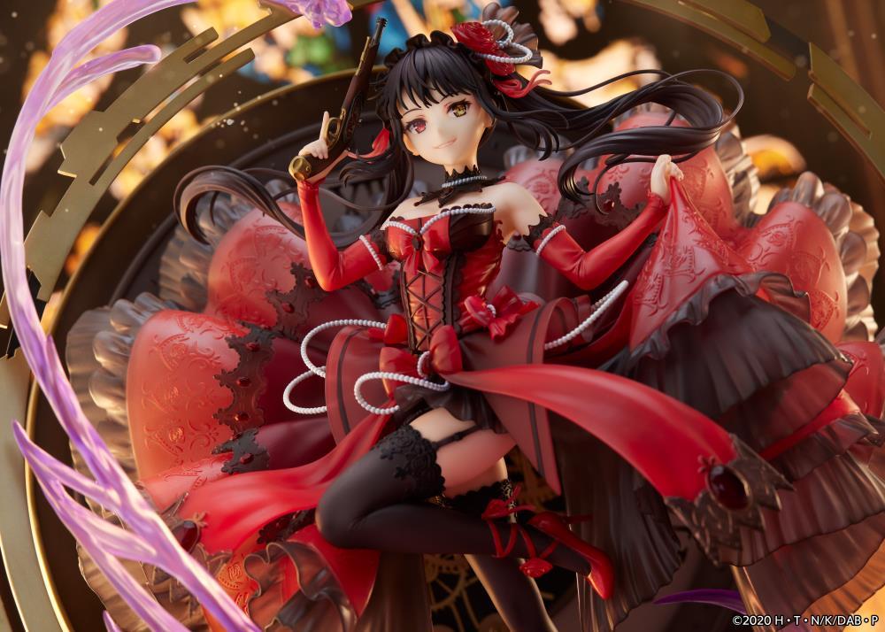 Date A Bullet Kurumi Tokisaki (Pigeon Blood Ruby Dress Ver.) 1/7 Scale Shibuya Scramble Figure - Image 5