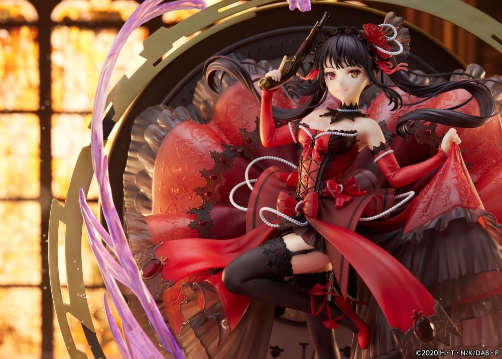 Date A Bullet Kurumi Tokisaki (Pigeon Blood Ruby Dress Ver.) 1/7 Scale Shibuya Scramble Figure - Image 6