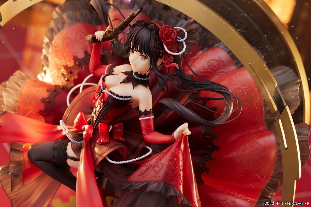 Date A Bullet Kurumi Tokisaki (Pigeon Blood Ruby Dress Ver.) 1/7 Scale Shibuya Scramble Figure - Image 7