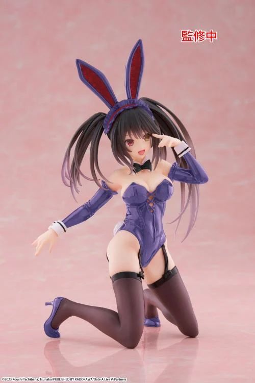 Date A Live V Desktop Cute Kurumi Tokisaki (Bunny Ver.) Figure (Renewal Edition) - Image 5
