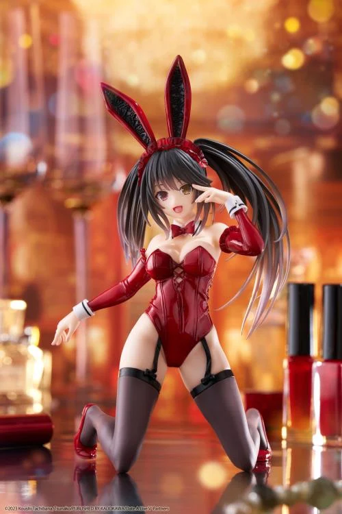 Date A Live V Desktop Cute Kurumi Tokisaki (Bunny Ver.) Figure - Image 2