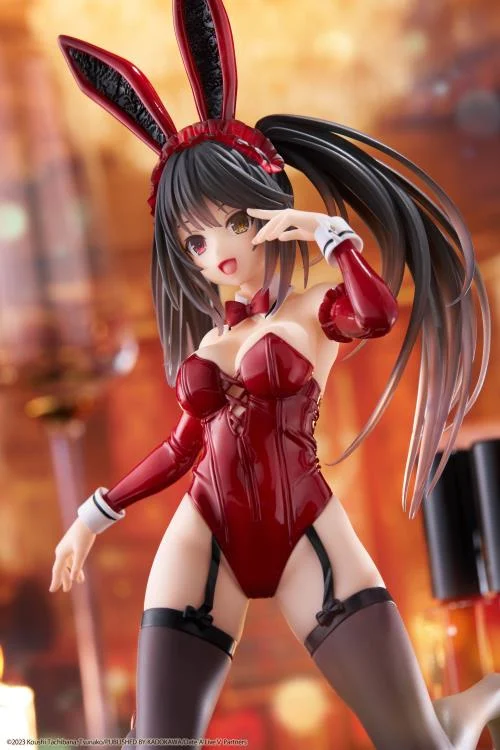 Date A Live V Desktop Cute Kurumi Tokisaki (Bunny Ver.) Figure - Image 3