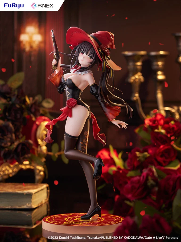 Date A Live V F Nex Kurumi Tokisaki (Witch Style Ver.) 1/7 Scale Figure - Image 3