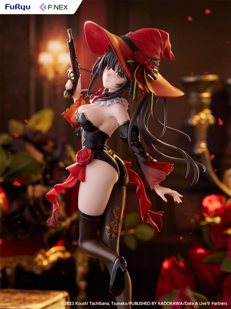 Date A Live V F Nex Kurumi Tokisaki (Witch Style Ver.) 1/7 Scale Figure - Image 4